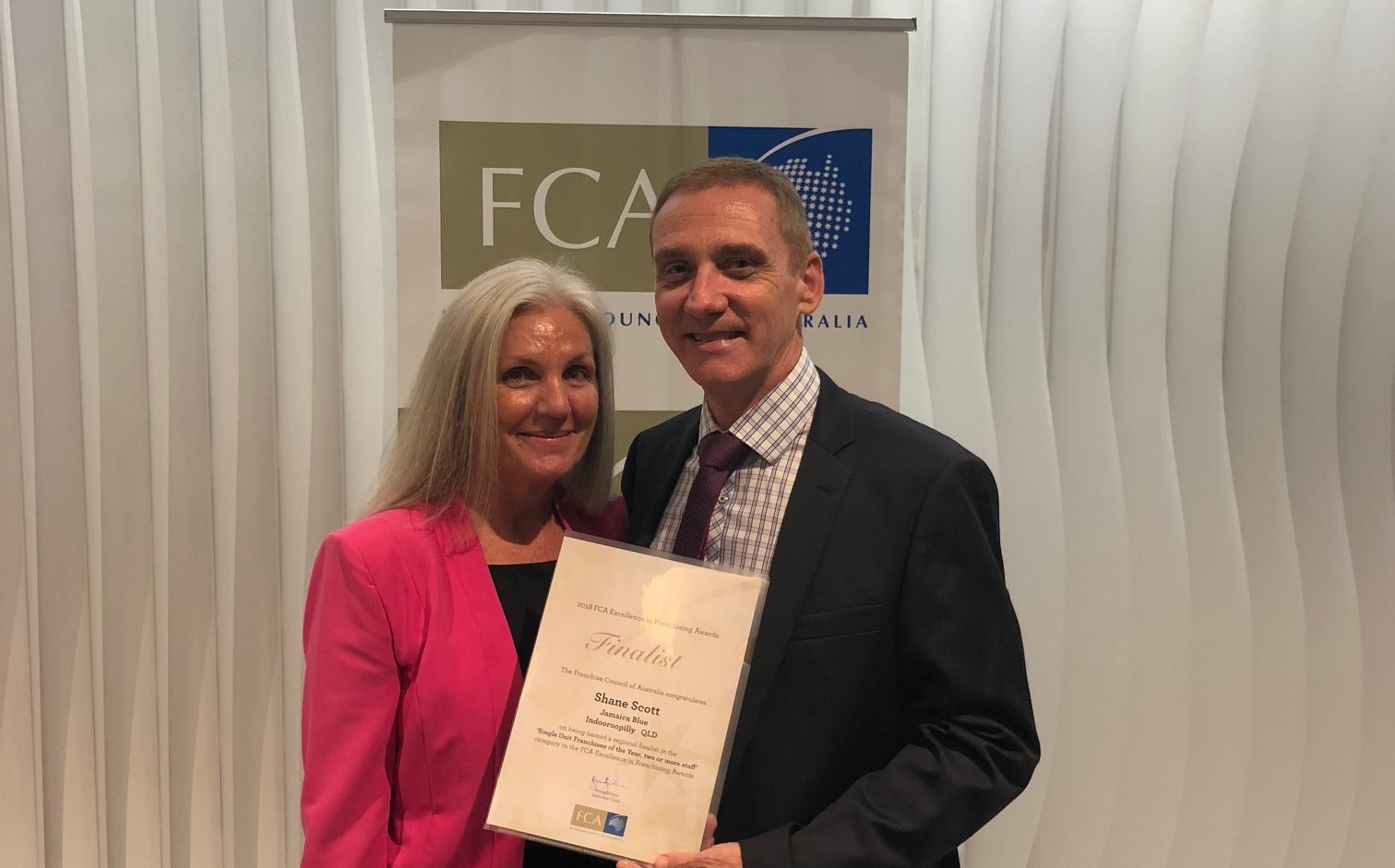 Jamaica Blue shortlisted as finalists in the 2018 QLD and NT FCA Excellence in Franchising Awards