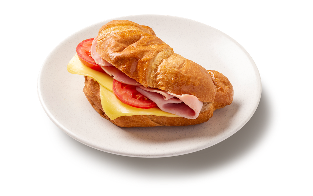 Ham Cheese Tomato Croissant