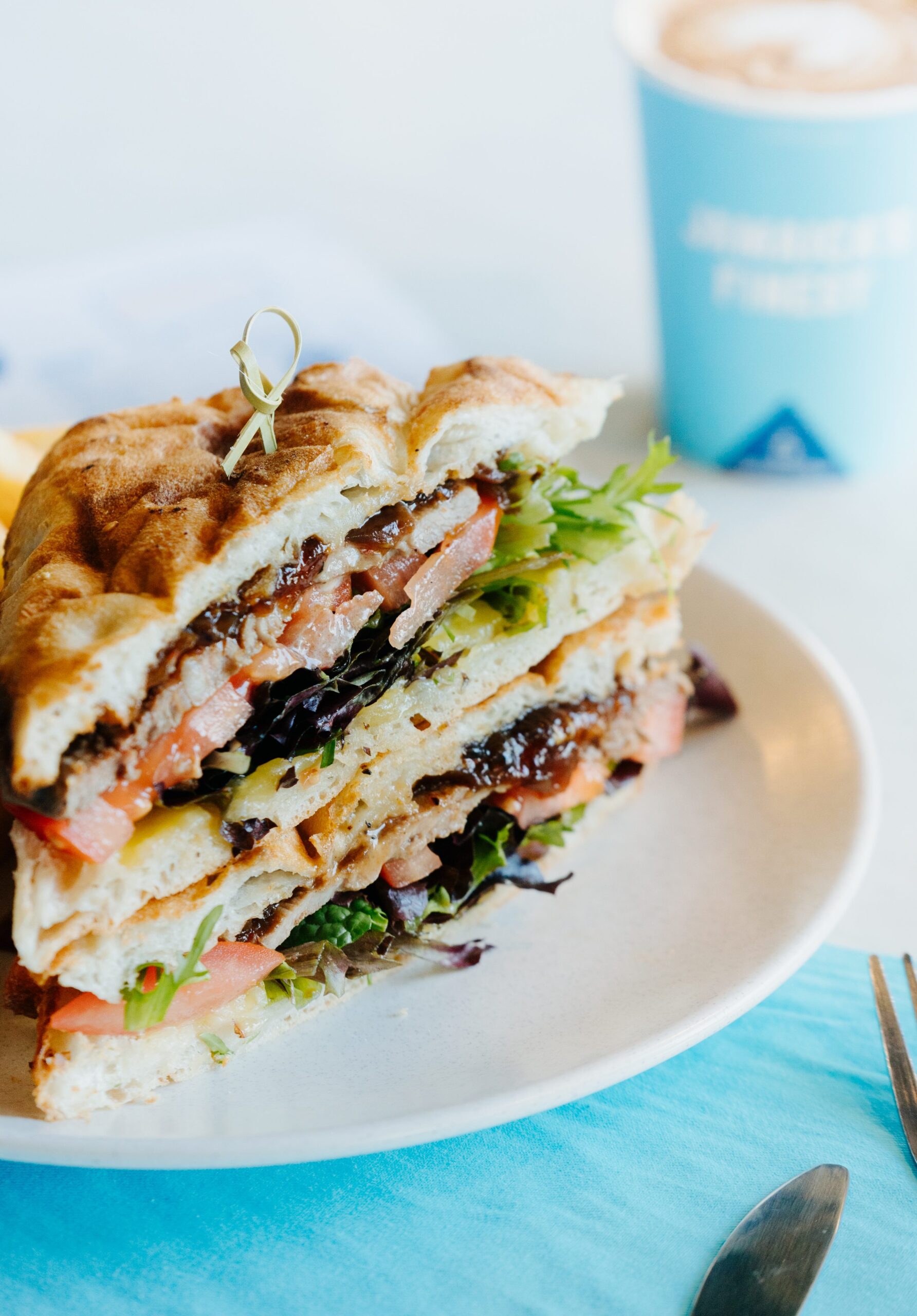 JB’s Steak Sandwich w Side Salad